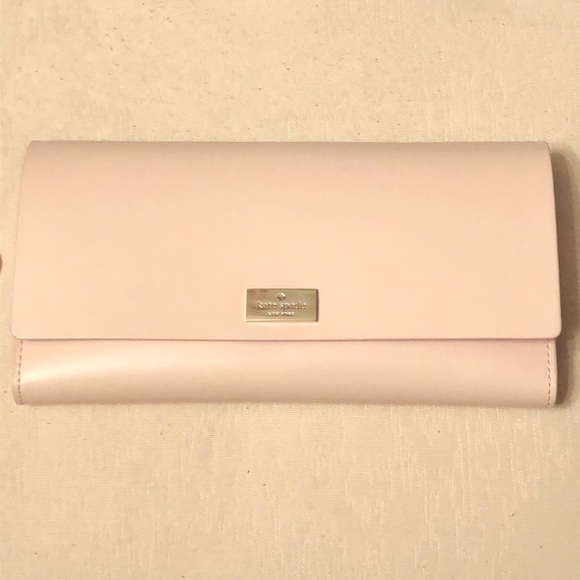 kate spade Handbags - Kate Spade Light Pink/Hot Pink Wallet